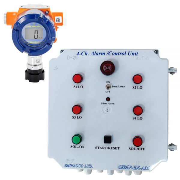 Emp Rdetector מערכת Low Cost רב-ערוצית לגילוי גזים נפיצים ורעילים - אמפרוקו בע